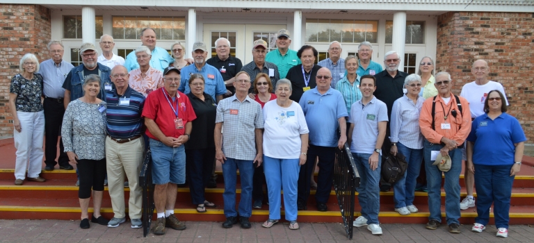 FIRST ROW:  Jean Hotaling, Eric W5EJH, Steve KG5VK, Zogal KB5DBE, John W5BWC, Peggy Bradford ,
Jo Ann KA5AZK, Gary WA5VAS,  Aaron K8AMH, Gwen W5GGK, Pat W7JPK, Sherree WM5N
  
SECOND ROW:  Carolyn Douglas, Bill WA5YPD, Jon KZ5Z, Ken K5RG,  Mike KA5HIA, George KF5QEZ,
Deroy AA5R,  Sheryle K5TTP,  Larry N5QGD, Patti Altman, Lloyd KF5ZHW
  
BACK ROW:  Norman AD5EF,  Ron KE4DRF, Joyce Bosch, Tim K5TGS, Jim W5IM, Gary WA5VAS, Alan N5MSE